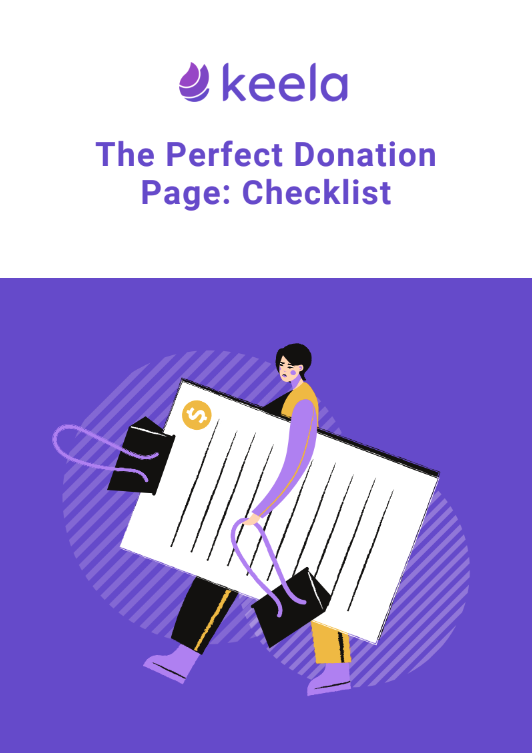 Donation Page Checklist cover page