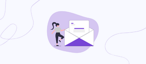 Donation request letter blog header showing a person holding a letter