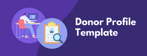 Donor Profile Template Tools Image