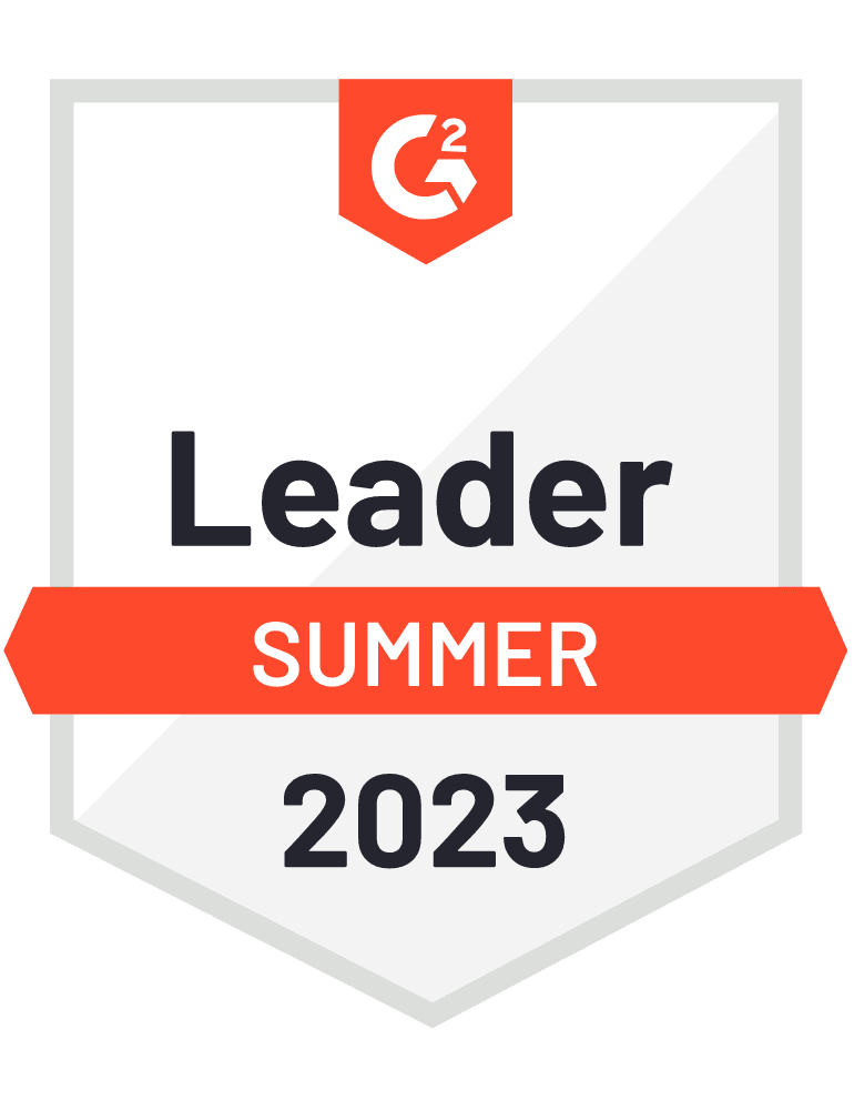 G2 Leader Summer 2023 Badge