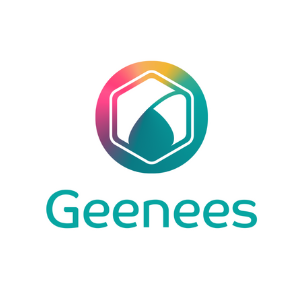 This is a logo of Geenees
