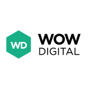 this is a logo of WOW Digital