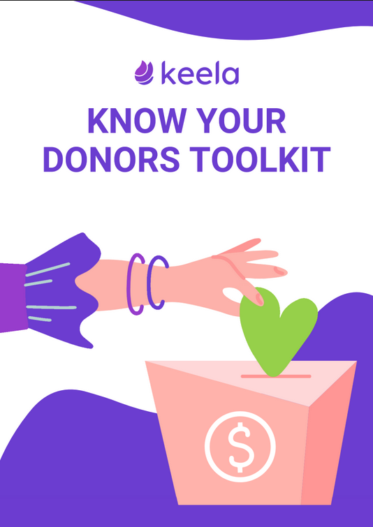 The coverpage of the "Know Your Donors Toolkit"