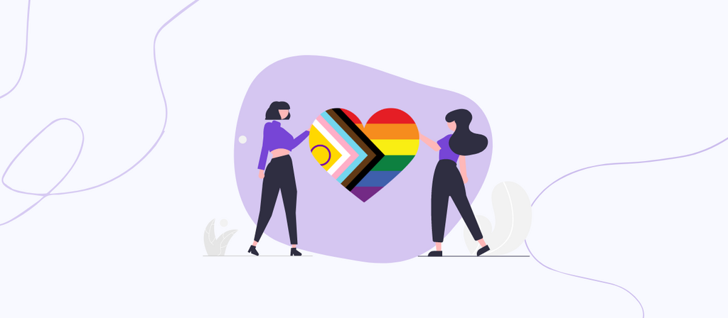 LGBTQ+ Organizations to Donate to in 2023 blog header showing a pride flag