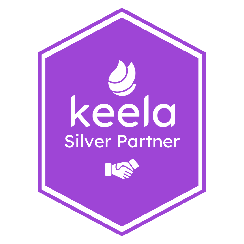 Keela silver partner badge