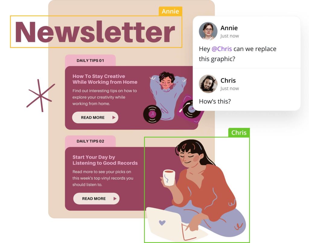 Canva's Newsletter Hub