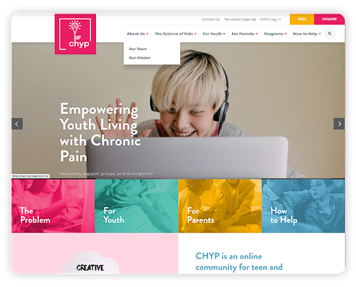 Your nonprofit web design should be easy to navigate and accessible.
